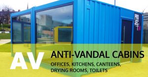 Anti-Vandal Cabin Accommodation Details – AV