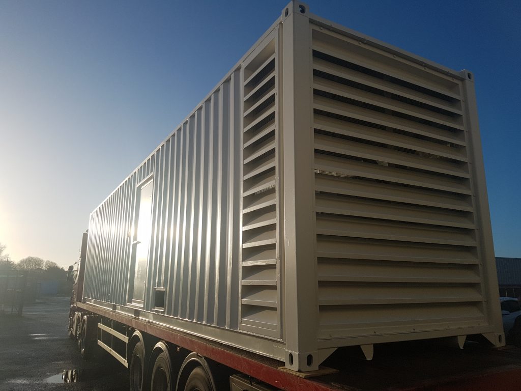 Secure Enclosure Storage Containers by Donnelly Cabins in Northern